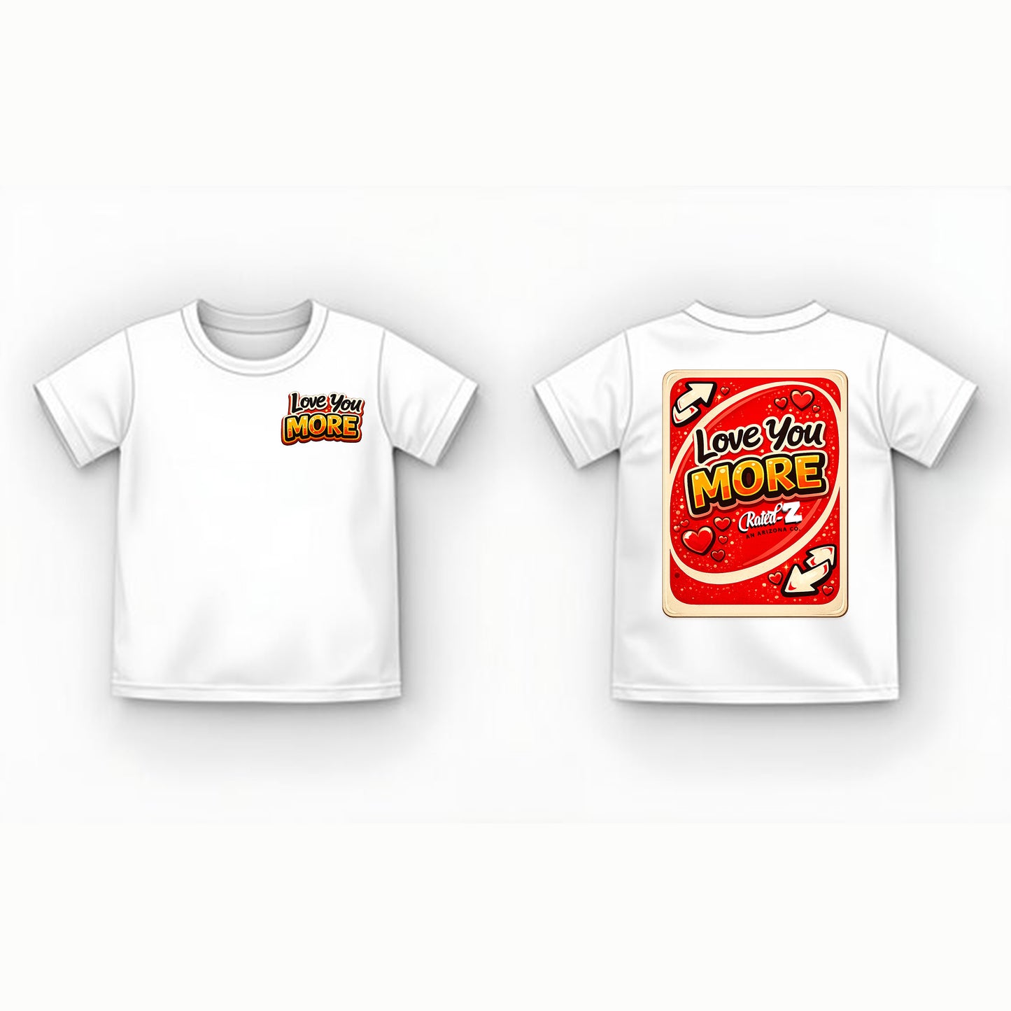 Love You More Red Valentines Shirt